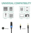 thumbnail image 4 of Cable JOMLEY XLR hembra a conector estéreo de 1/8 pulgadas macho de 3,5 mm, 4 of 7