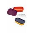 thumbnail image 4 of tupperware. Plastic My Lunch Liquid-Tight Lunch Box 590ml 2pc (Multicolour), 4 of 4