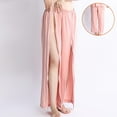 thumbnail image 4 of YFELWZ Pantalons Grande Taille pour Femmes avec Attaches à Coller, Vêtements de Récupération Chimio Rose Clair m, 4 of 6