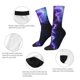 thumbnail image 4 of Balery Purple And Blue Nebula Calcetas Largas con Estampado para Hombre y Mujer – Suaves y Transpirables, Talla Única (US 5-11), 4 of 6