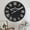 Black, variant on CBJCBJ 35.5” Farmhouse Large Shiplap Round Wall Clock with Roman Numeral for Living Room Decor, Brown
