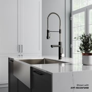 KRAUS Standart Pro 33 Flat Apron Front Farmhouse 16 Gauge Single Bowl Stainless Steel Kitchen Sink
