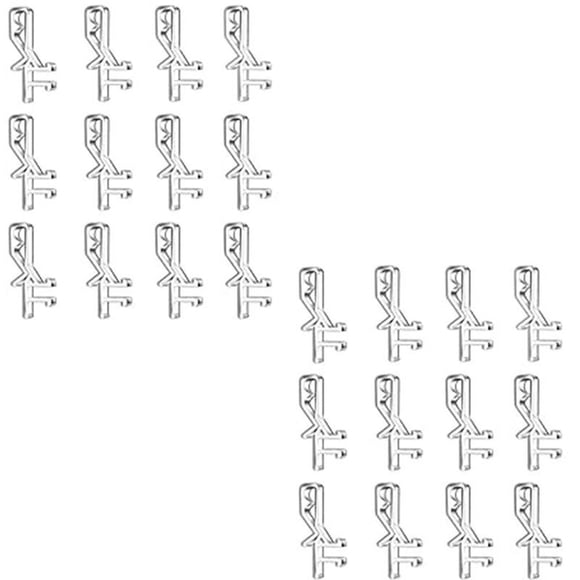 Sleek Design Valance Clips Pack of 24 Compatible with Most For Windows