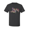 thumbnail image 3 of Tired Sleeping Cat | I Wish I Was My Cat Funny Colorful Kitty | Dean Russo Art Animal Lover Men's T-Shirt, Charcoal, X-Large, 3 of 6
