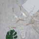 thumbnail image 2 of Trajes de Baño de Bikini de Mujer de Color Sólido Sexy de Moda Dividido con Pantalones, Nylon de Corte Alto para la Piscina de Playa Y las Vacaciones de Verano, 2 of 9