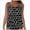 Y508-Black, variant on Tankini Top for Women Twist Front Bandeau Swimsuit Tummy Control Bathing Suit Tops Only No Bottom (Y508-Mint Green,XXL)