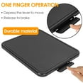 thumbnail image 3 of Ihvewuo Kitchen Caddy Sliding Tray Appliance Coffee Maker Slider Large Rolling Tray Under Cabinet 16.14*11.81in, 3 of 9