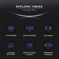 thumbnail image 4 of 79BIKE Falcon Pro Electric Dirt Bike for Adults,10000W Peak Motor,56 MPH Top Speed,410 Nm Torque,72V 35Ah Battery,75 Miles Range,Off-Road Electric Motorcycle, 4 of 11