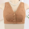 PLLFRLRT Bras for Women Front Close Bra Lingerie Wireless Comfortable No Underwire Seamless Bras