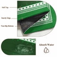 thumbnail image 6 of Area Rugs for Living Room Bedroom, St. Patrick's Day 4'x6' Rug Washable Carpet Runner Indoor Outdoor, Green Shamrock Wooden Spring Non Slip Accent Floor Mats Rug for Kitchen, Office, 6 of 8