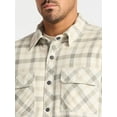 thumbnail image 5 of George Men's Shirt Jacket with Long Sleeves, High Pile Fleece Lining, Sizes S-3XL, 5 of 6