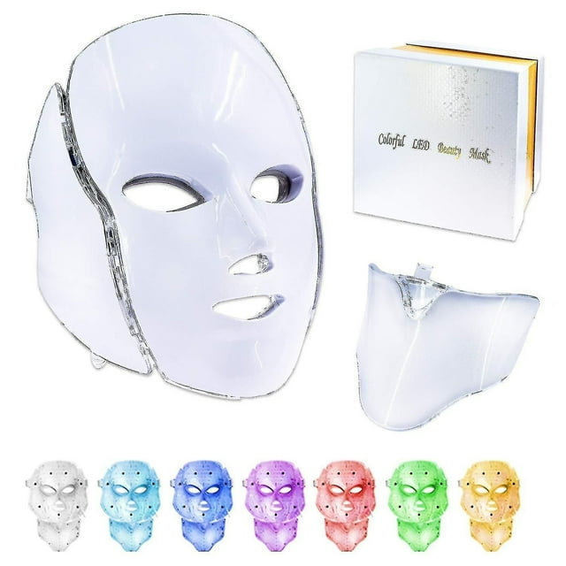 Facial Cleansers Beauty Machine Mascarilla facial LED de 7 colores