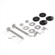 thumbnail image 4 of Paquete de 12 Kits de Pernos de Tanque de Inodoro una TazóN Kit de Pernos de , Accesorio de FijacióN de Inodoro de Acero Inoxidable con Juntas Dobles, 4 of 5