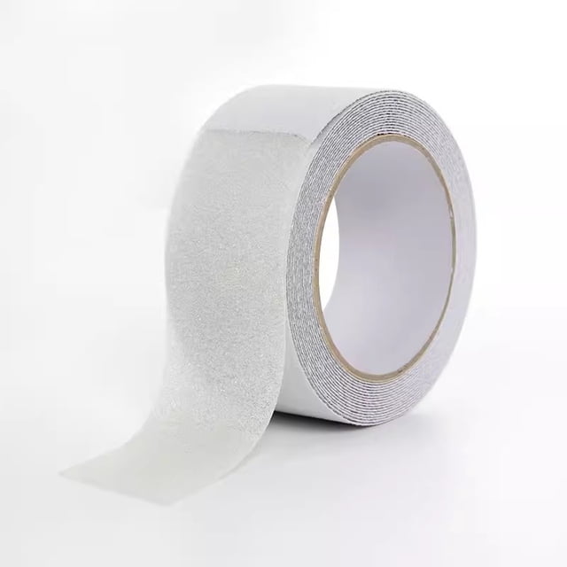 Ruban Antidérapant pour Escaliers, 5cm x 5m Ruban Transparent Antidérapant pour Escaliers, Ruban Antidérapant à Haute Adhérence, Autocollant Antidérapant pour Protection du Sol