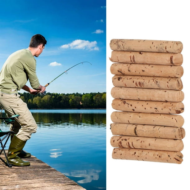 Cork Stick,10Pcs Carp Fishing Cork Fishing Tackle Carp Fishing