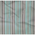 thumbnail image 4 of oneOone Organic Cotton Poplin Twill Fabric Multicolor Stripe Printed Fabric 1 Yard 42 Inch Wide, 4 of 4