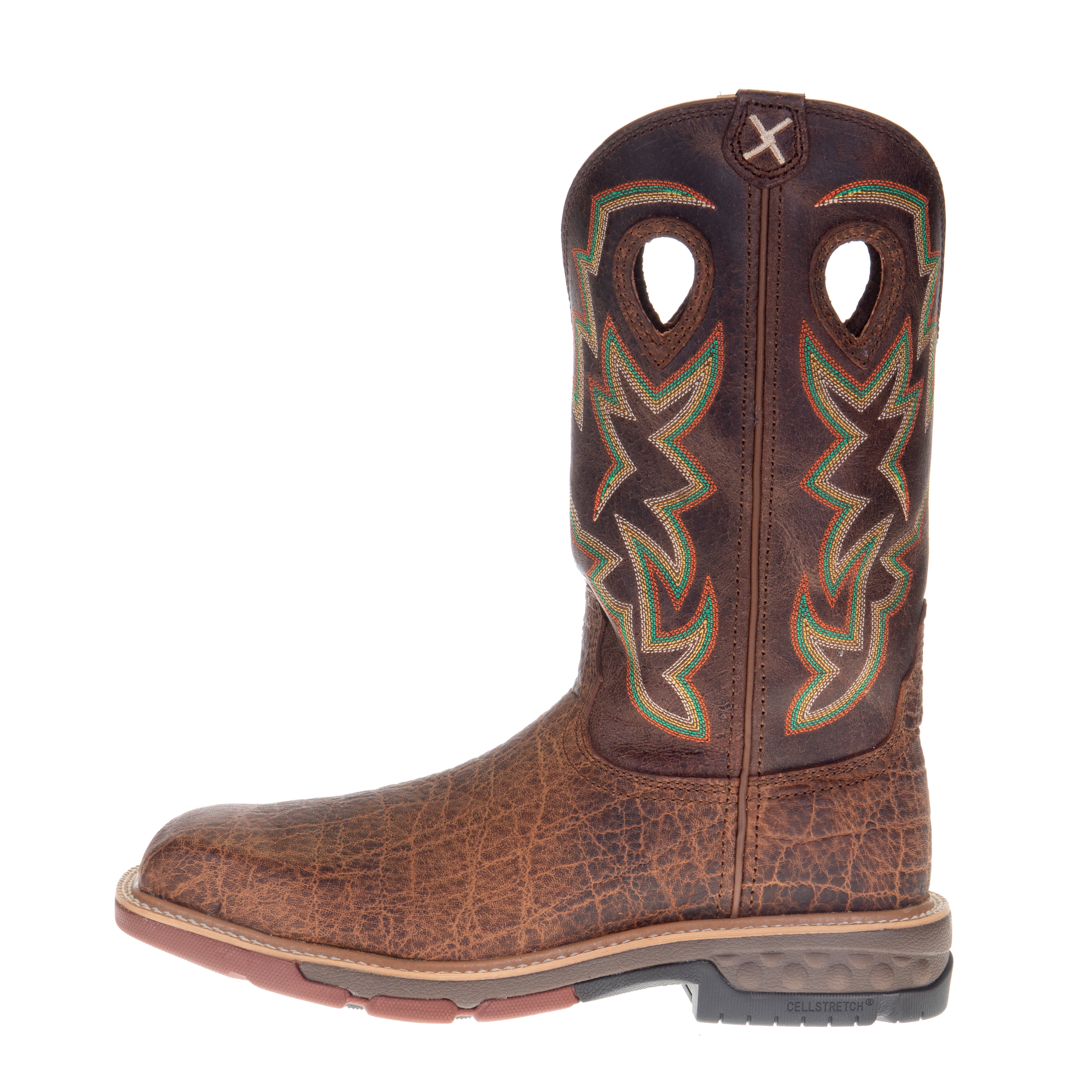 TWISTED X Tan Elephant Print 