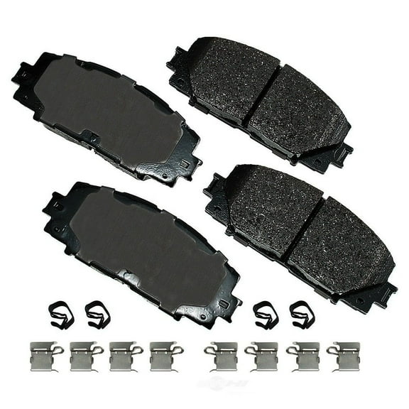Disc Brake Pad Set Fits select: 2020-2021 TOYOTA COROLLA, 2010-2022 TOYOTA PRIUS