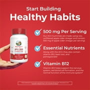 MaryRuth's Apple Cider Vinegar Gummies, Vegan, Non-GMO, Gluten Free, 60 Count