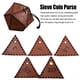 thumbnail image 3 of Bolsa de dados D20 de cuero, bolsa de dados poliédrica, bolsa con cordón portátil para RPG, juego, bolsa de dados DND, marrón, 3 of 5