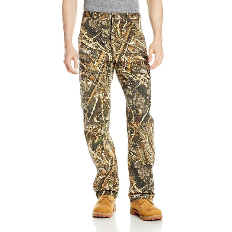 Walls Men's Hunting 6 Pocket Cargo Pants Real Tree Max 5 4X Regular