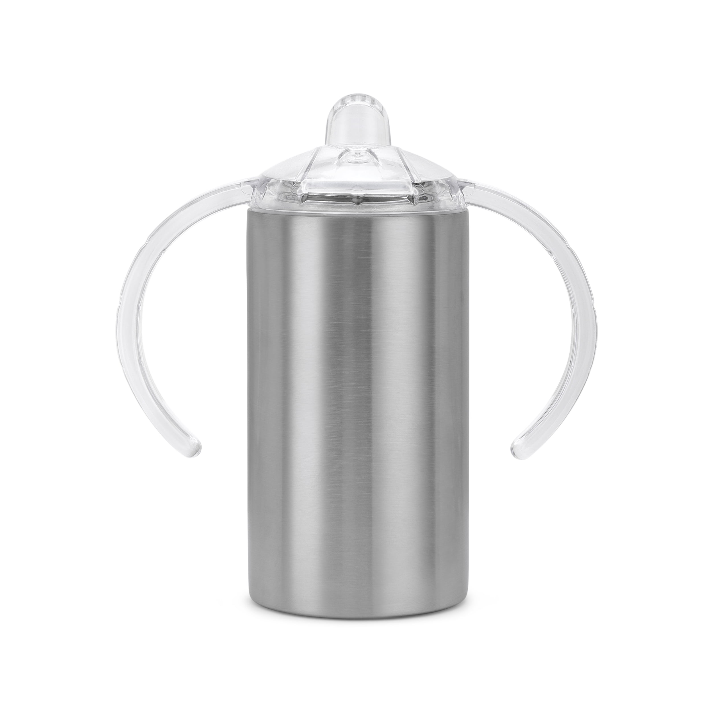 Makerflo 12 oz Stainless Steel Straight Sippy Cup (Pack of 25), Ideal for DIY Crafts- Epoxy