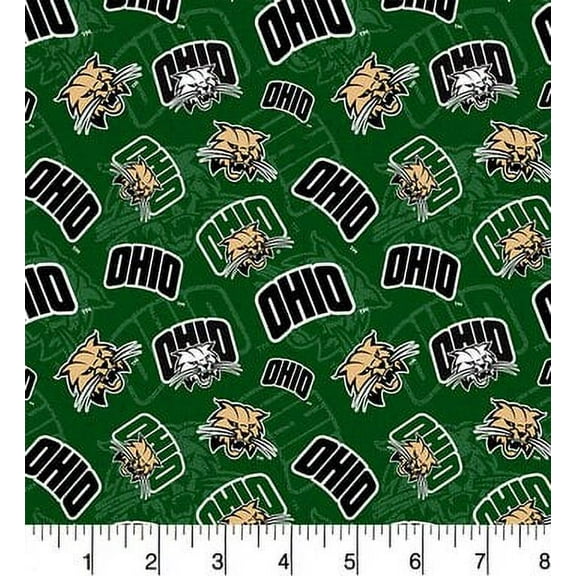 Ohio U OHIO-1178 Tone on Tone cotton