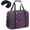 Purple, variant on 18" Personal Item Underseat Duffel Bag W Pillow for Spirit, Frontier, Aa, South West Sun Country Airlines (Black)