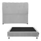 thumbnail image 1 of Cabecera Matrimonial Nube + Box Base Cama Gris Ash, 1 of 8