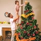 thumbnail image 4 of 24 bolas navideñas de 30 mm para decoración de árboles de Navidad, adornos para fiestas de Navidad y bodas, 4 of 5