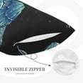 thumbnail image 5 of Bingfone Ocean Turtle Standard Size Pillowcase, Long Staple Pure Cotton Envelope Closure Pillow Cover,14"X20", 5 of 9