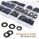 thumbnail image 1 of 680 Pcs Starlock Flat Washer Kit M3 M4 M5 M6 M8 M10 M12, 1 of 5