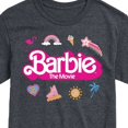 thumbnail image 3 of Barbie the Movie - Movie Logo Icons -  Men's Short Sleeve Graphic T- Shirt, 3 of 5