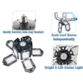 thumbnail image 2 of Garage Led Light Bulb 60W LED w/ 8 Adjustable Leaf Aluminum Panels, 192 LEDs, E26/E27 6000K - 7200LM Ceiling Fixture for Basement Warehouse Workshop Home, 2 of 8
