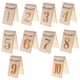 thumbnail image 1 of Número De De Paquete 10pcs En Los Palillos Para Casarse Decoración Yotijar Número de mesa de madera, 1 of 10