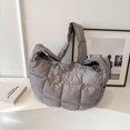thumbnail image 4 of Bolso acolchado para las axilas Bolso con entramado de diamantes Bolso hobo acolchado suave Bolsos de mano casuales, 4 of 8