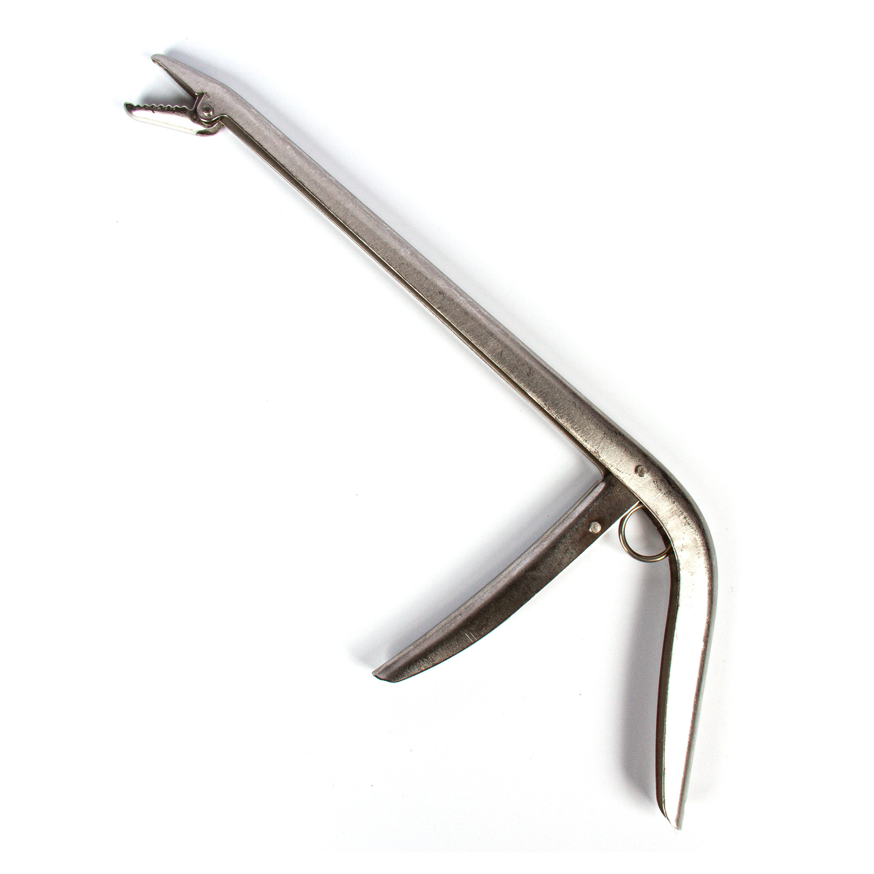 Ozark Trail Stainless Steel Hook Remover with Pistol Grip, Spring Loaded Fish Hook Removal Tool for Freshwater and Saltwater Use