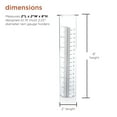 thumbnail image 4 of Alpine Corporation 2" x 8" Replacement Glass Rain Gauge Tube, Tracks Rainfall up to 7", 4 of 9