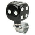 thumbnail image 4 of Perilla giratoria para volante de coche con forma de dado, ideal para ahorrar mano de obra en coches, camiones, tractores y barcos (negro), 4 of 14