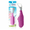 Pink, variant on QWIK Automatic Dental Flosser | Click-to-Use, Reusable & Refillable | Pre-Loaded Floss with Travel Cover | Easy Flossing for Plaque Removal, Clean Teeth & Fresh Breath (Light Blue)