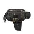 thumbnail image 2 of 10"x7.5" Quick Access Concealed Waist Bag, Multi-Pocket Crossbody Fanny Pack with Adjustable Strap, Water Resistant Lightweight Chest Sling Bag for Travel Hiking Cycling Daily Use (Black), 2 of 6