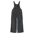 thumbnail image 4 of Taqqpue Women's Corduroy Overalls Wide Leg Oversize Jumpsuit Adjustable Straps Loose Casual Long Pants with Pockets Vintage Streetwear Fashion Outfit for Women Size S-XXXL, 4 of 8
