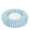 Blue, variant on Exclusivo Mezcla Calming Donut Dog Bed with Non-Slip Bottom, 20 inches Cozy Fluffy Faux Rabbit Fur Round Pet Bed for Small Dogs, Dark Grey