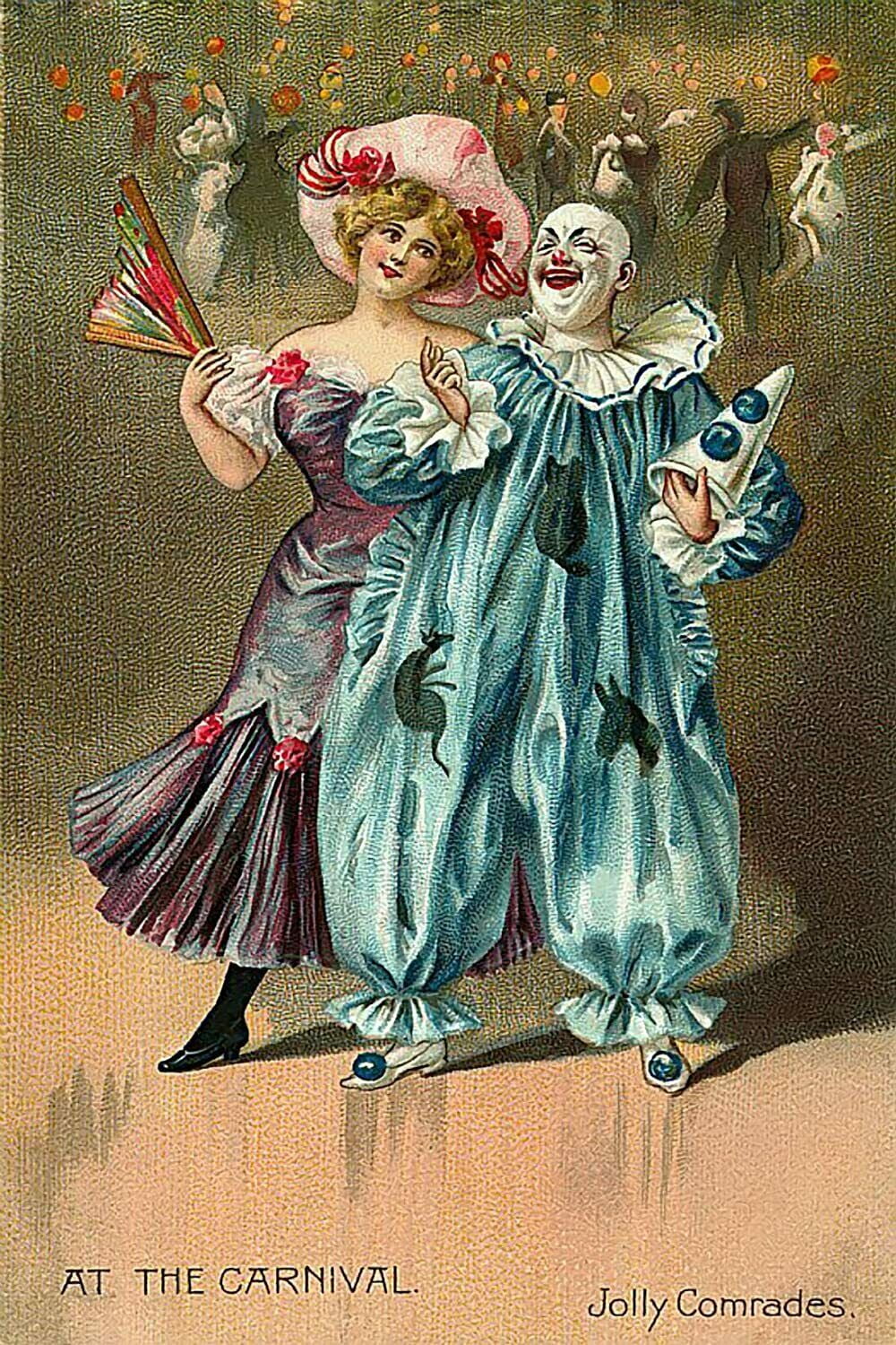 At The Carnival Canvas Or Fine Print Wall Art Walmart Com Walmart Com