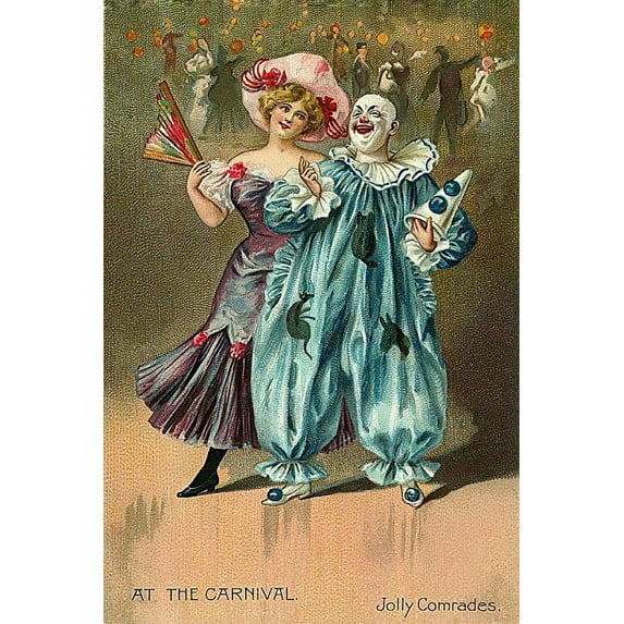 At The Carnival - CANVAS OR FINE PRINT WALL ART
