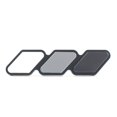 thumbnail image 1 of Emblema tricolor de la insignia de la parrilla delantera para Toyota Tacoma 4runner Afortunado Sencillez, 1 of 5