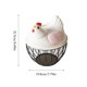thumbnail image 3 of Uuiauoio Chicken Wire Egg Baskets, Rustic Metal Egg Baskets for Fresh Eggs, Egg Holder Countertop Basket with, 3 of 6