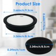 thumbnail image 2 of OUSITAID Hepa Filters For Laresar Elite 3/WLUPEL KBHO15 Vacuum Cleaner (2 Filters+2 Sponges), 2 of 7