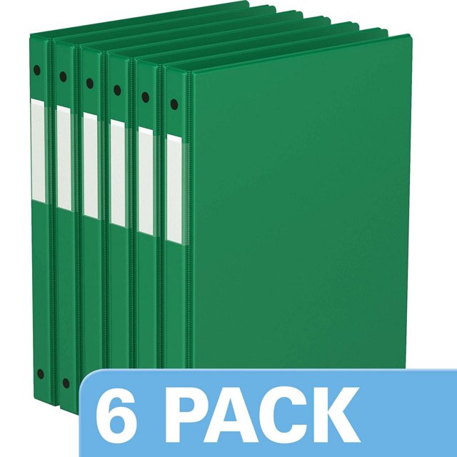 Davis Group, Premium Economy, Round Ring, Binder, 6 Pack, 5/8"