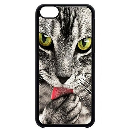 Ganma Cute Cat Cats Animal Theme Hard Plastic Black Case Cover Case For iPhone (Best Iphone 3g Themes)